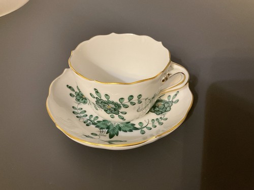 Meissen moccatasse untertasse - meissen,