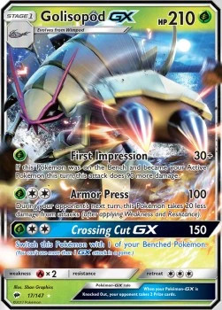 Pokémon golisopod bus 17 - pokémon, bus-17