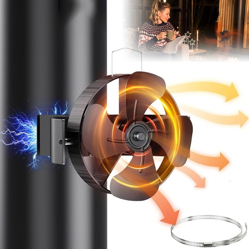 Magnetisch kaminventilator 4 - kaminventilator,