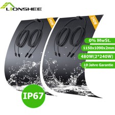 480W Flexibles Solarpanel | 2*