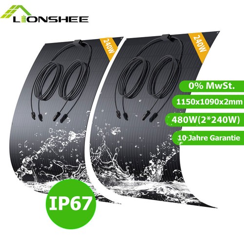 480w flexibles solarpanel 2 - flexibles, |