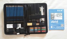 48tlg Zeichenset Skizzenset