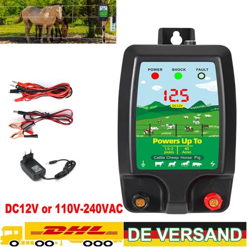 12v 230v elektrozaun 10km - elektrozaun,