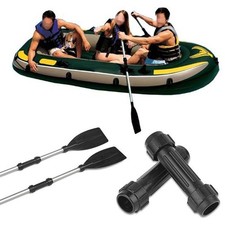 Sport Wassersport Kajak Kanu & Rafting Boot schwarz Paddel Verbinder