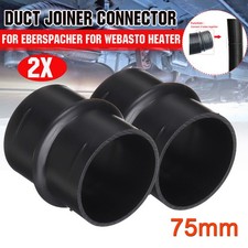 2 Stück Φ75mm Rohr Reduzierstück Adapter Kanalverbinder Eberspacher Standheizung