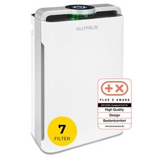 GUTFELS Luftreiniger, 2-in-1 Kombigerät, 7-Fach-Filtertechnologie, LR 67015 we