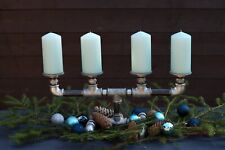 4 Fach Metall Kerzenständer