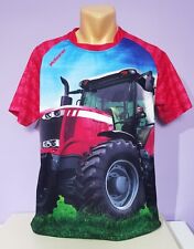 Pink Power Tractor Shirt Small