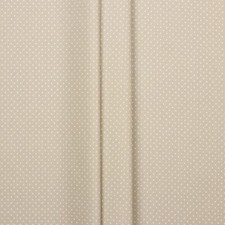 Beschichtete Baumwolle 0,5m Wachstuch Punkte Stoff beige