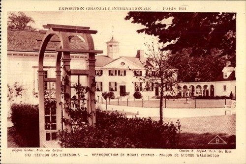 Paris kolonialausstellung - ak, paris,