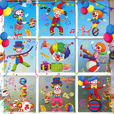 9 Blatt Fensterbilder