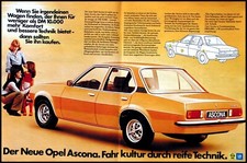 Opel Ascona B, originale
