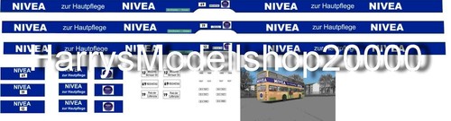 Streifenwerbung nivea für - "nivea",