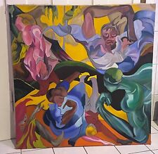 Peter Robert Keil realistisches selten Werk des Künstlers in XL  ca. 100 x100 cm