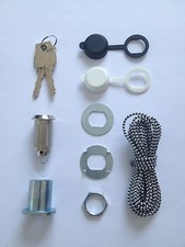 Notentriegelung mit Schutzkappen weiss/schwarz für Hörmann Garagentor Antrieb