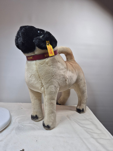 Steiff mops neuwertig - steiff,