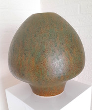 Grosse Tischvase Studio-Keramik "Atompilz" Bodenvase 180 / 30 Germany