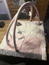 Spielbogen mit Esel Emmi Girl rosa/grau/weiß / Krabbeldecke / TOP Zustand