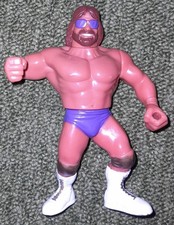 WWF Hasbro Macho Man Serie 3 Lose Mit Custom Gürtel