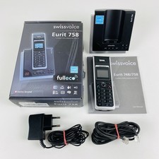 Swissvoice Avena Eurit 748/758 Solo ISDN DECT Telefon Schnurlos Anrufbeantworter