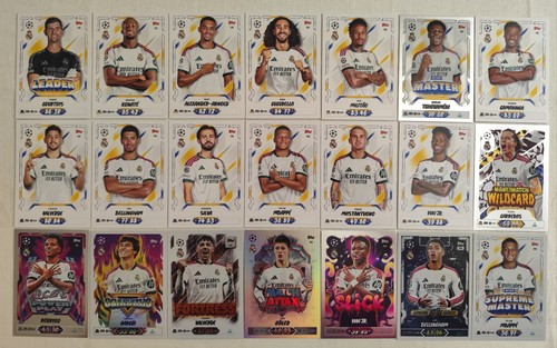 Match attax real - match, madrid