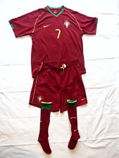 Original Trikot+Shorts+Strümpfe Luís Figo 7 Portugal WM 2006 Nike Gr. XL/L