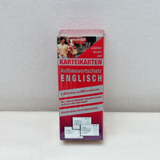 Tandem Verlag, Karteikarten Aufbauwortschatz Englisch, OVP