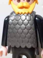 PLAYMOBIL DUNKELGRAUE LATZHOSE