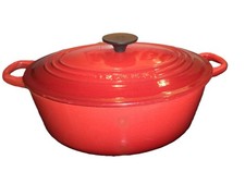 Le Creuset Bräter, oval, 29cm, rot