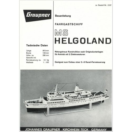 Bauplan helgoland - ms,