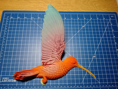 Kolibri wanddeko weiß - kolibri,