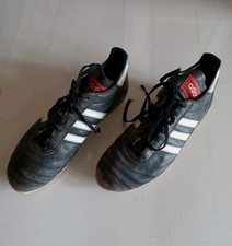 1980 Vintage ADIDAS BECKENBAUER LIGA FUSSBALLSCHUHE 8 Fifa Sport Schuhe Stollen