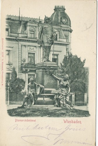 Bismarckdenkmal wiesbaden - bismarckdenkmal,