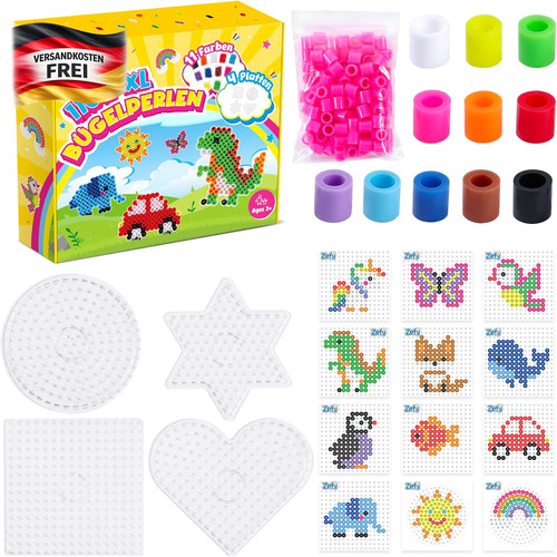 Bügelperlen set für kinder - bügelperlen,