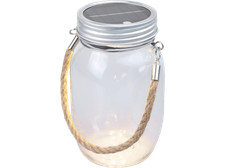 SEECODE Maritimes Lichtglas Leuchte Warmweiß