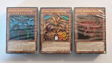 Exodia + Obelisk + Slifer Götterdecks OVP Yugioh 41+40+40 Karten Yugi Kaiba DE