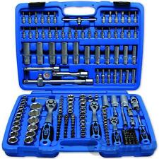 BGS STECKSCHLÜSSELl-SATZ SECHSKANT 1/2" 3/8" 1/4" RATSCHE NUSS KASTEN 192-Teilig