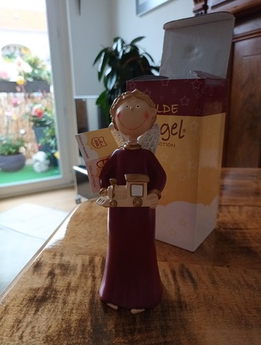 Gilde engel rot mit geschenk - mit,