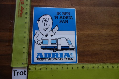 Alter aufkleber camping - aufkleber,