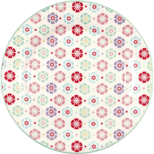 Greengate plate rike white - greengate,