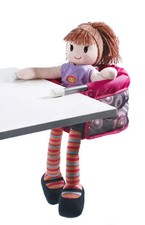 Puppen-Tisch-Sitz Hot Pink