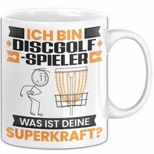 Discgolf-Spieler Tasse
