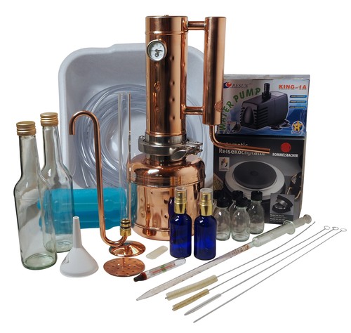 Coppergarden set destille - set:,