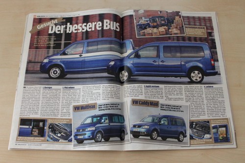 Auto bild 2007 caddy - vw,