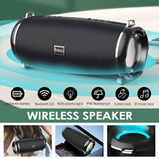 Wireless Bluetooth Lautsprecher Stereo Tragbarer PC Handy Musikbox AUX TF TWS