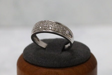 Cluster-Diamantband 9 kt