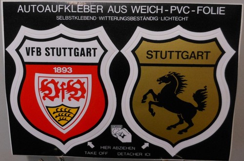 Aufkleber auto vfb stuttgart - auto,
