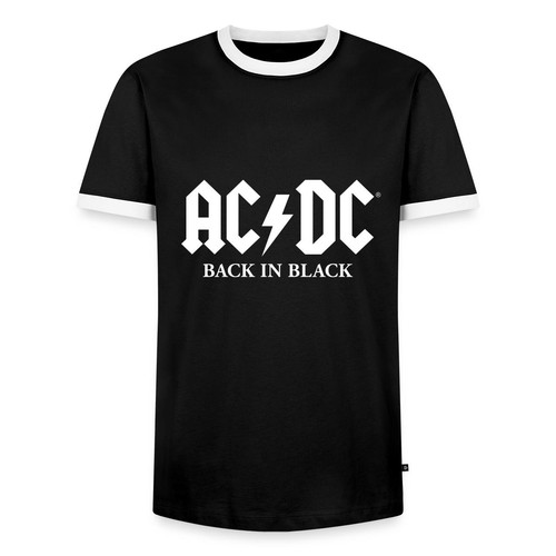 Back black logo mit - ac/dc, in