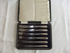 Antike Dessert Butter Messer x