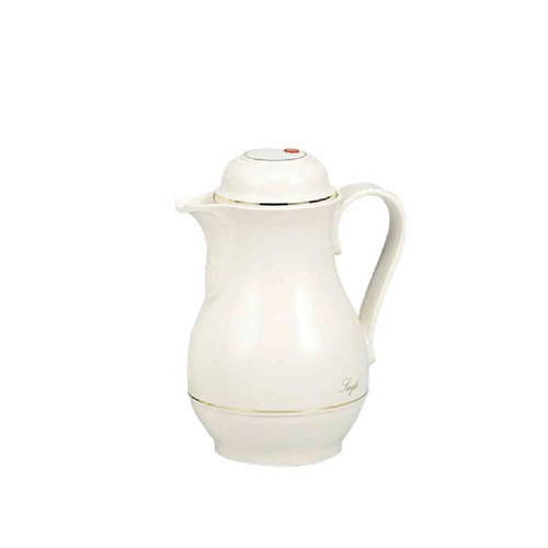 Isolierkanne weiß - 0,5l,
